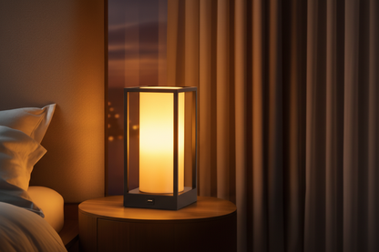 Modern Bedside Lantern Table Lamp